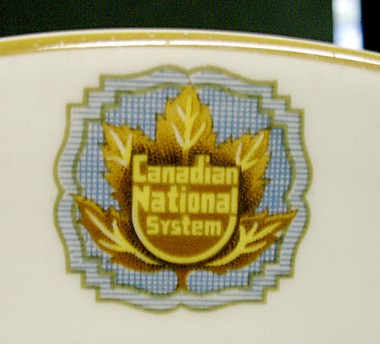 Vintage Canadian National System Large Soup Bowl